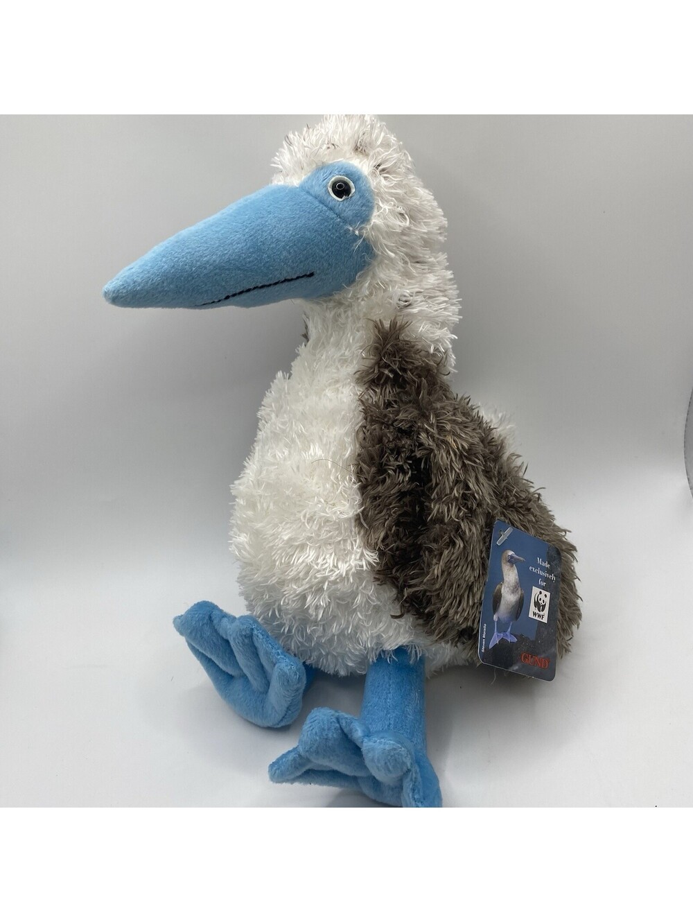 Gund WWF Blue Footed Booby Plush Stuffed Animal Bird Galapagos 44532 NWT 11in